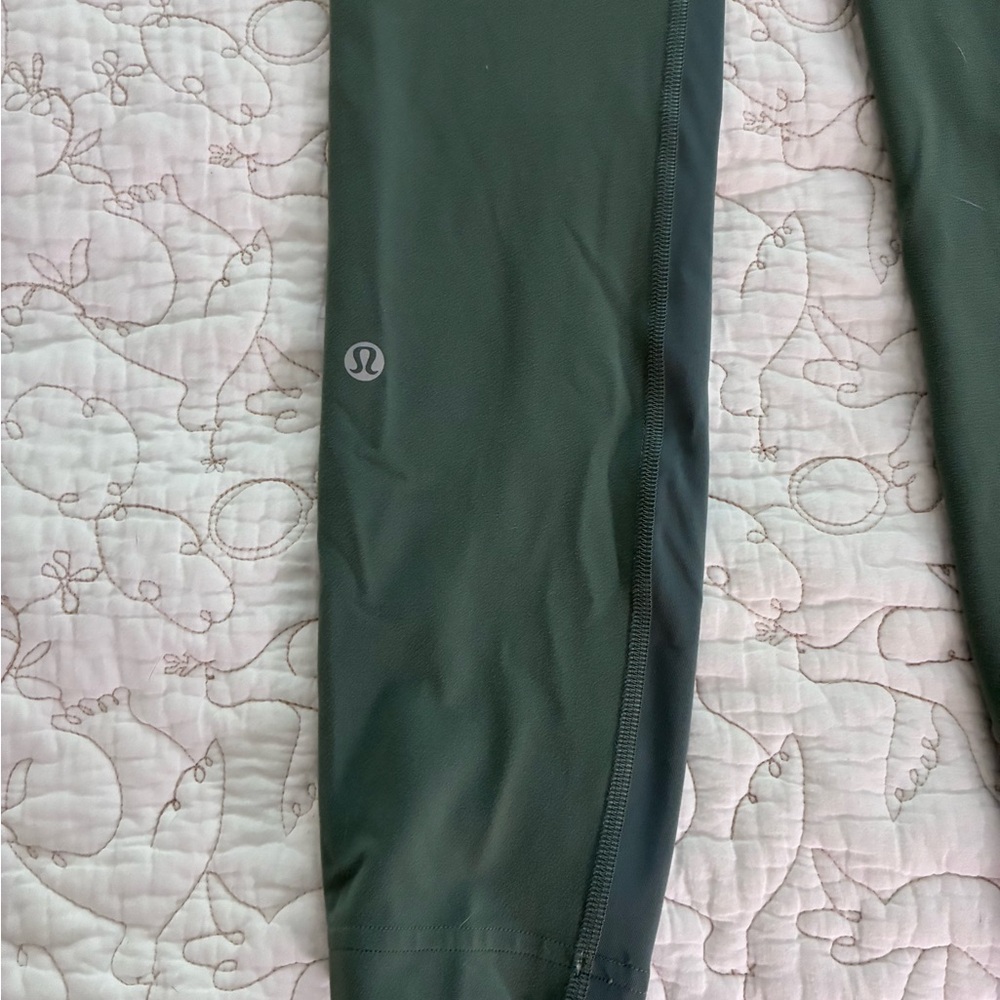 lululemon athletica Dark Green Leggings